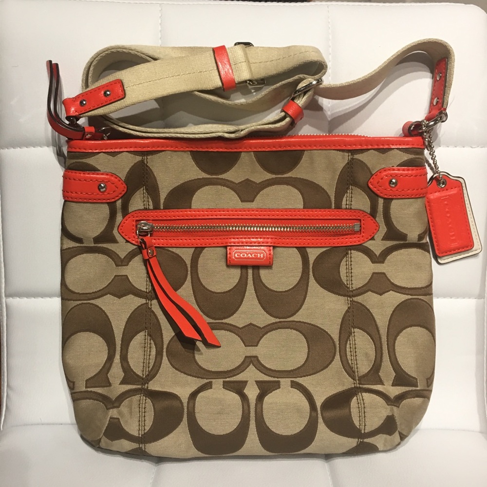 Coach over cross body bag